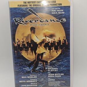 Riverdance‎ The Show VHS 1994 Video Tape Michael Flatley Jean Butler Clamshell